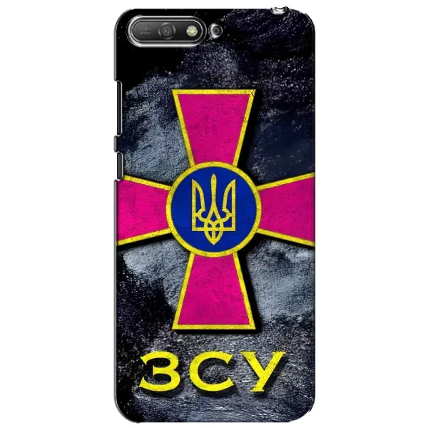 Чехол с рисунком «Лого ЗСУ» для Huawei Y6 2018 Чехол с рисунком «Лого ЗСУ» для Huawei Y6 2018