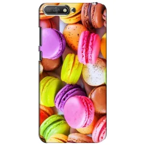 Чехол с изображением вкусной еды для Huawei Y6 2018 (Макаруны)