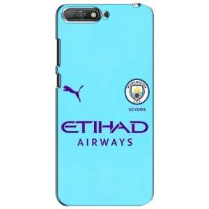 Силиконовые Чехлы принт Футбол на Huawei Y6 2018 (Man City)