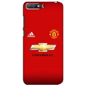 Силиконовые Чехлы принт Футбол на Huawei Y6 2018 (Man United)