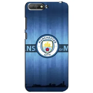 Силиконовые Чехлы принт Футбол на Huawei Y6 2018 (ManCity)