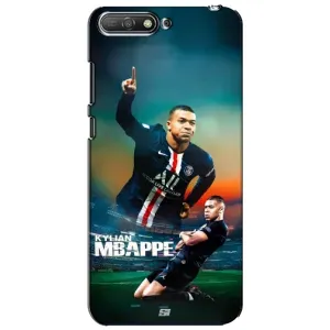 Чехол (TPU) с Футболистом на Huawei Y6 2018 (MBAPPE)