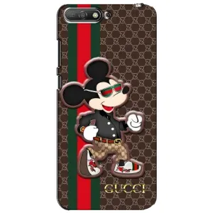 Чехлы Бренд GUCCI для Huawei Y6 2018 (Маус Гуччи)