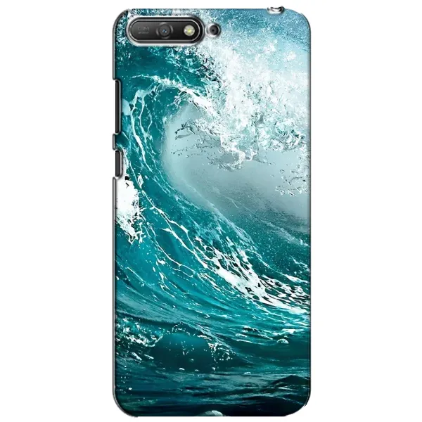 Чехол с рисунком «Морская волна» для Huawei Y6 2018 Чехол с рисунком «Морская волна» для Huawei Y6 2018