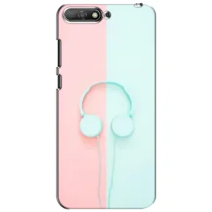 Дівчачий Чохол для Huawei Y6 2018 (Навушники)