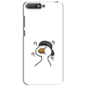 Бампер с принтом Мемы для Huawei Y6 2018 (Непонимание)