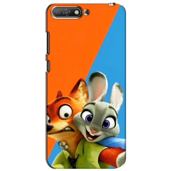 Чехол с рисунком «Ник и Хопс» для Huawei Y6 2018 Чехол с рисунком «Ник и Хопс» для Huawei Y6 2018