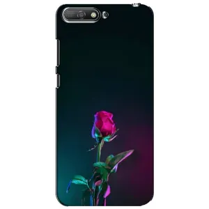 Чохли з принтом Троянд для Huawei Y6 2018 (Нічна троянда)