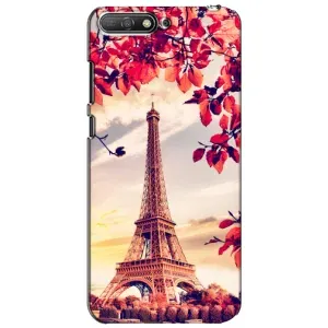 Чехол с Эйфелевой башней на Huawei Y6 2018 (Paris photo)