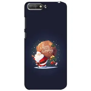 Чехол Санта Клаус для Huawei Y6 2018 (Подарки от Санты)