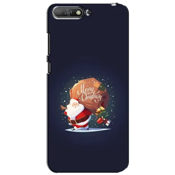 Чехол с рисунком «Подарки от Санты» для Huawei Y6 2018 Чехол с рисунком «Подарки от Санты» для Huawei Y6 2018