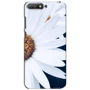 Чохол з ромашками на Huawei Y6 2018 (Пів ромашки)