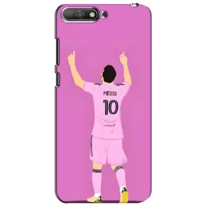 Чехлы Лео Месси в Майами на Huawei Y6 2018 (Празднование Месси)
