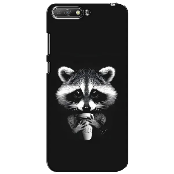 Чехол с рисунком «С кофем» для Huawei Y6 2018 Чехол с рисунком «С кофем» для Huawei Y6 2018