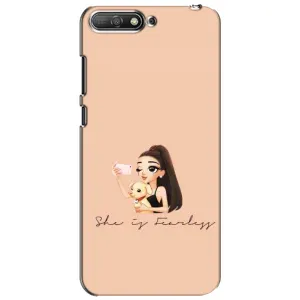 Силіконовый Чохол на Huawei Y6 2018 з картинкой Модных девушек (З собакою)