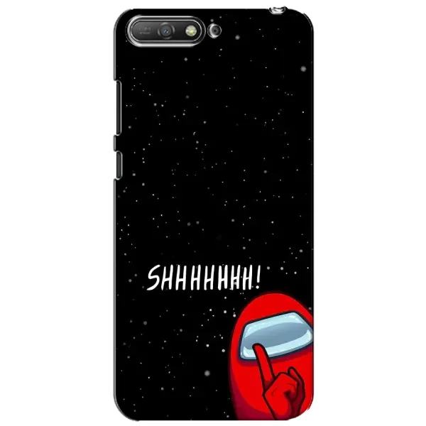Чехол с рисунком «SHHHHH» для Huawei Y6 2018 Чехол с рисунком «SHHHHH» для Huawei Y6 2018
