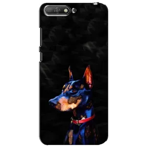 Бампер для Huawei Y6 2018 з картинкою "Песики" (Собака Мопсік)