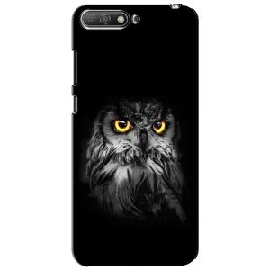 Чохли з принтом СОВИ для Huawei Y6 2018 (Сова на чорному)