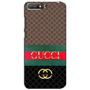 Чехлы Бренд GUCCI для Huawei Y6 2018 (Стиль GUCCI)