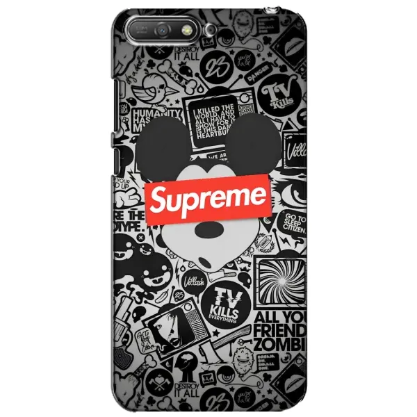 Чехол с рисунком «Supreme Маус» для Huawei Y6 2018