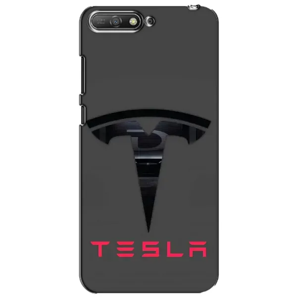 Чехол с рисунком «Logo TESLA» для Huawei Y6 2018 Чехол с рисунком «Logo TESLA» для Huawei Y6 2018