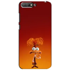 Чехол Головоломка для Huawei Y6 2018 - (AlphaPrint) (Тревожность)