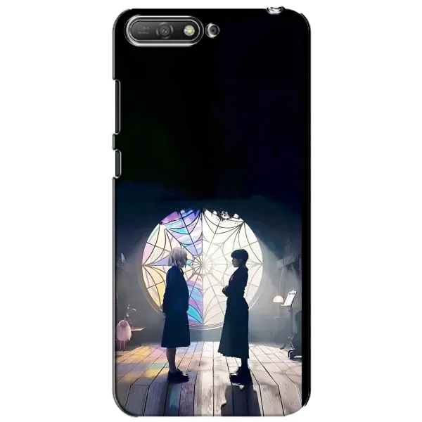 Чехол с рисунком «Уэнсдей и Энди» для Huawei Y6 2018 Чехол с рисунком «Уэнсдей и Энди» для Huawei Y6 2018