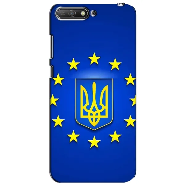 Чехол с рисунком «Украина это Европа» для Huawei Y6 2018 Чехол с рисунком «Украина это Европа» для Huawei Y6 2018