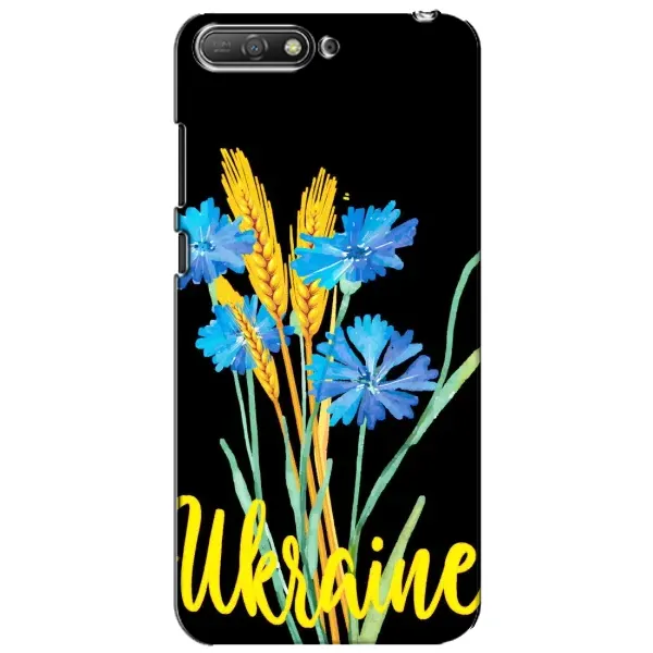 Чехол с рисунком «Ukraine в цветочках» для Huawei Y6 2018 Чехол с рисунком «Ukraine в цветочках» для Huawei Y6 2018