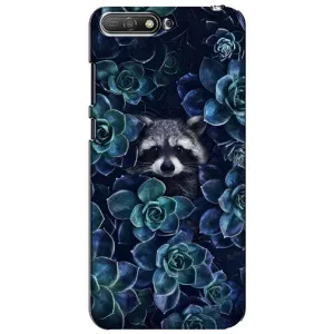 Силіконовий Чохол з Энотами на Huawei Y6 2018 (В квітах)
