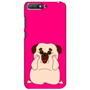 Чохол (ТПУ) Милі песики для Huawei Y6 2018 (Веселий Мопсік)