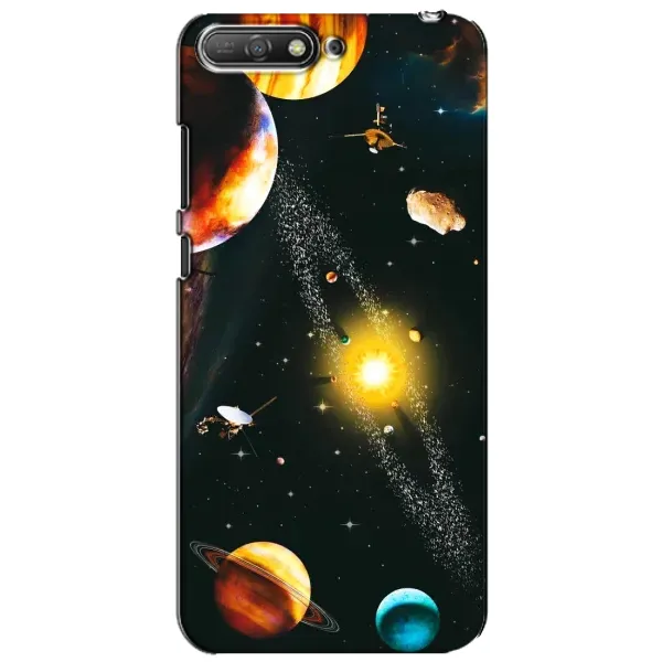 Чехол с рисунком «Вид с космоса» для Huawei Y6 2018 Чехол с рисунком «Вид с космоса» для Huawei Y6 2018