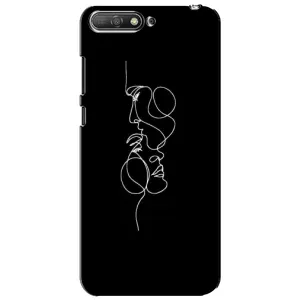 Силіконові Чохли Коханій людині для Huawei Y6 2018 (Закохана пара)