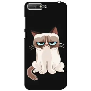 Чохол на тематику: Коти для Huawei Y6 2018 (Погляд кота)