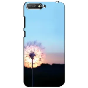 Силіконовий Чохол з кульбабками на Huawei Y6 2018 (Захід з кульбабкою)
