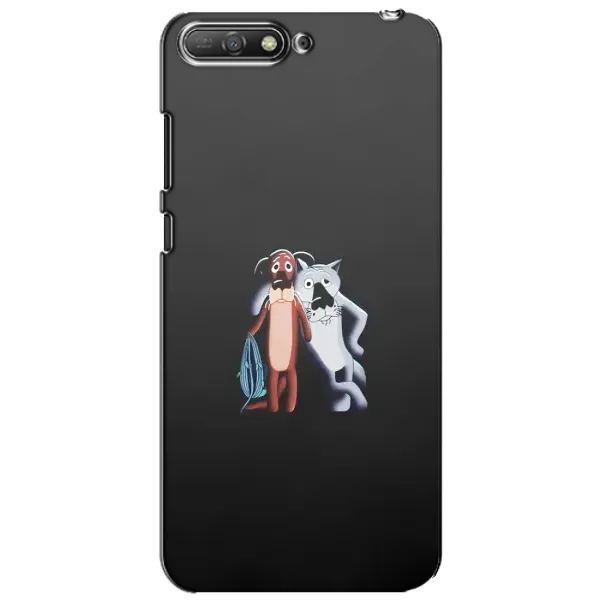 Чехол с рисунком «Шо, опять» для Huawei Y6 2018