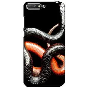 Чохли з зображенням різних тварин на Huawei Y6 2018 (Змія)
