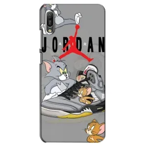 Силиконовый Чехол Nike Air Jordan на Хуавей У6 (2019) (Air Jordan)