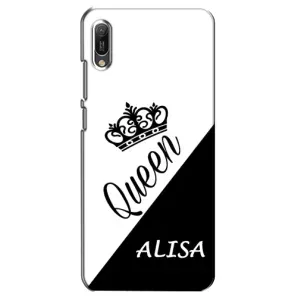 Іменні Жіночі Чохли для Huawei Y6 2019 (ALINA)