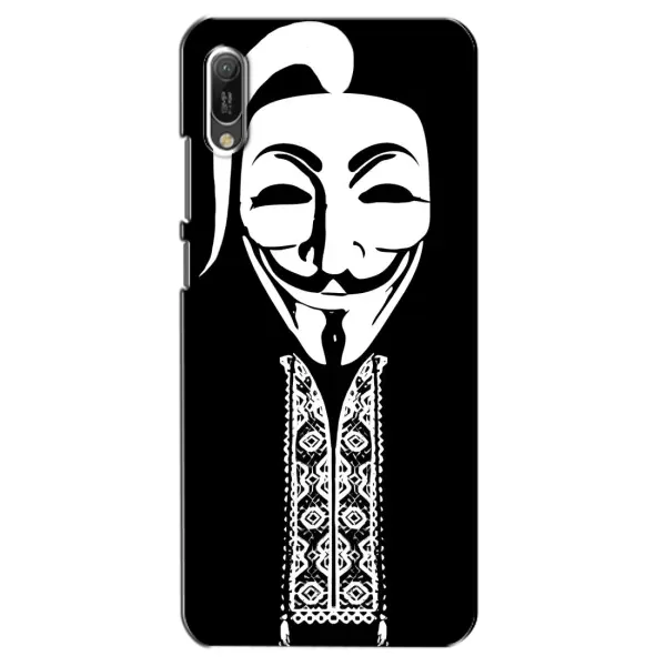 Чехол с рисунком «Анонимус» для Huawei Y6 2019 Чехол с рисунком «Анонимус» для Huawei Y6 2019