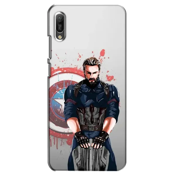 Чехол с рисунком «Арт капитан» для Huawei Y6 2019
