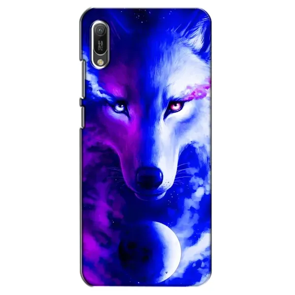 Чехол с рисунком «Арт-Волк» для Huawei Y6 2019