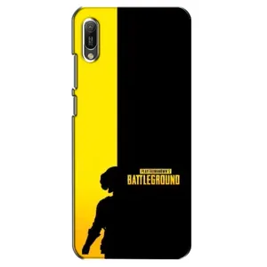 Чохол (TPU) з картинкою "Лого Пабг" на Хуавей У6 (2019) (Battlegrounds)