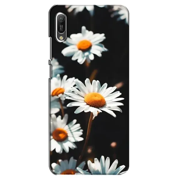 Чехол с рисунком «Белые ромашки» для Huawei Y6 2019 Чехол с рисунком «Белые ромашки» для Huawei Y6 2019