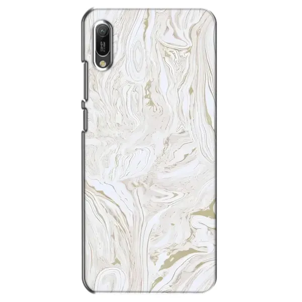 Чехол с рисунком «белый мрамор» для Huawei Y6 2019 Чехол с рисунком «белый мрамор» для Huawei Y6 2019
