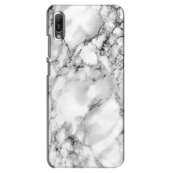Чехол с рисунком «Белый мрамор» для Huawei Y6 2019 Чехол с рисунком «Белый мрамор» для Huawei Y6 2019