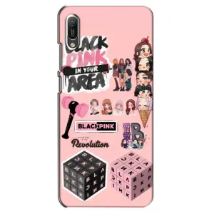 Чехлы с картинкой для Huawei Y6 2019 (BLACK PINK коллаж)