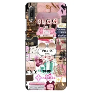 Чохол (Dior, Prada, YSL, Chanel) для Huawei Y6 2019 (Брендb)