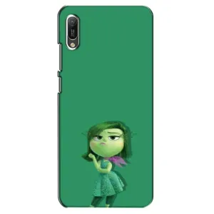 Чехол Головоломка для Huawei Y6 2019 - (AlphaPrint) (Брезгливость)
