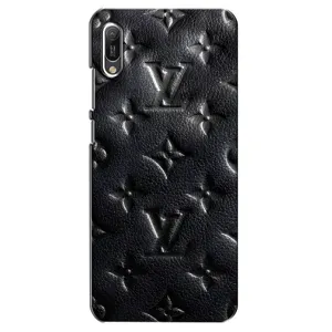 Текстурный Чехол Louis Vuitton для Хуавей У6 (2019) (Черный ЛВ)